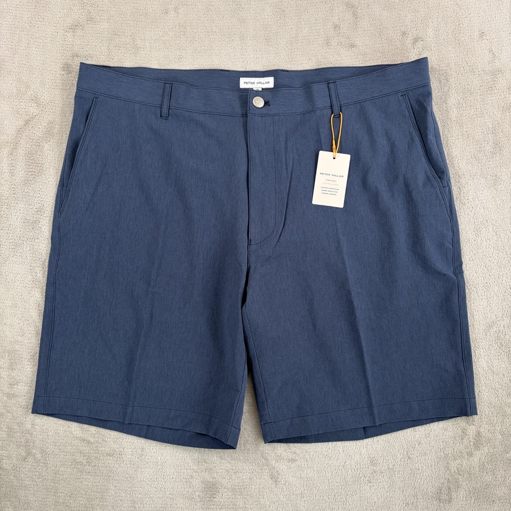 Peter‎ Millar Shackleford Performance Hybrid Golf Shorts in Navy Men 38x9 NWT
